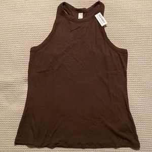NWT Old Navy Ribbed Racerback tank sz L